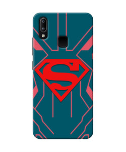 Superman Techno Vivo Y91/Y93/Y95 Real 4D Back Cover