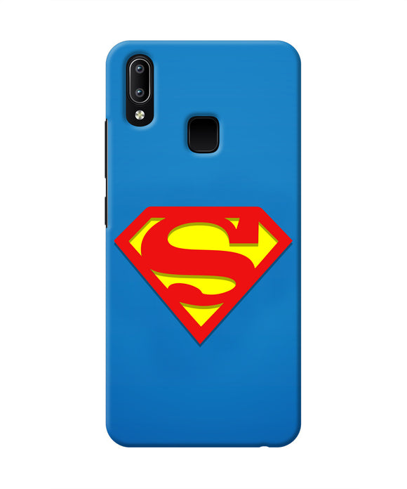 Superman Blue Vivo Y91/Y93/Y95 Real 4D Back Cover