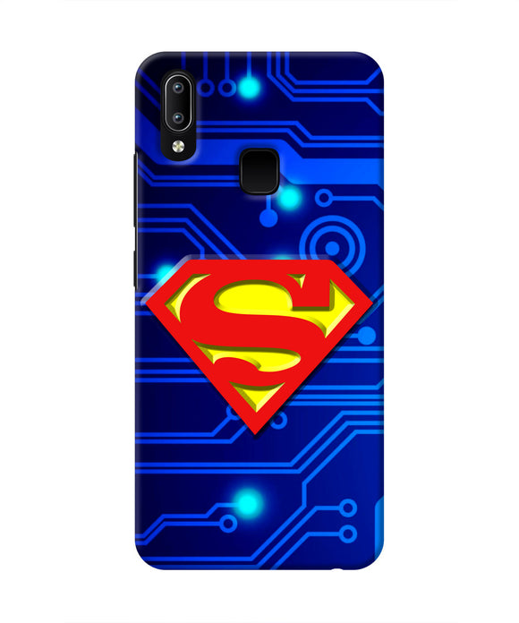 Superman Abstract Vivo Y91/Y93/Y95 Real 4D Back Cover