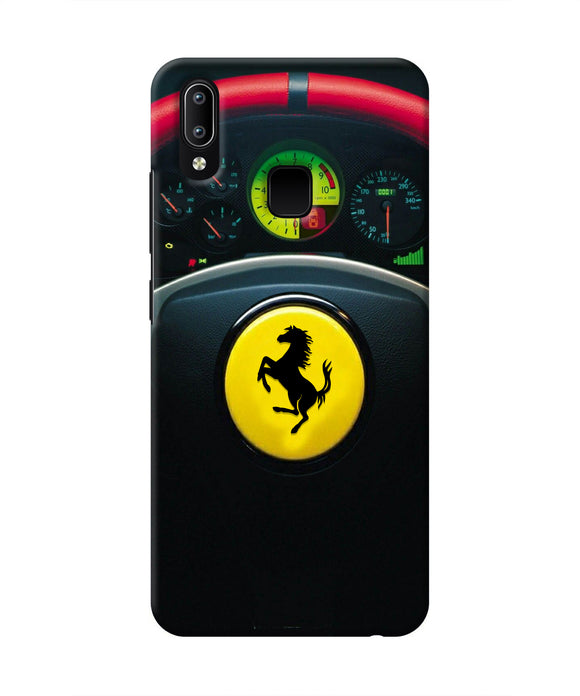 Ferrari Steeriing Wheel Vivo Y91/Y93/Y95 Real 4D Back Cover