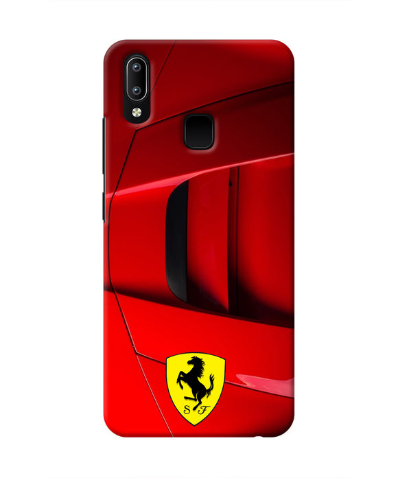 Ferrari Car Vivo Y91/Y93/Y95 Real 4D Back Cover