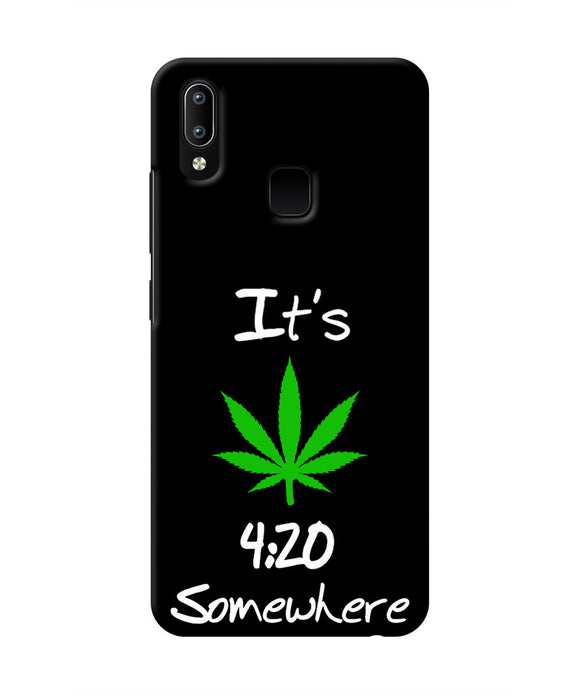 Weed Quote Vivo Y91/Y93/Y95 Real 4D Back Cover