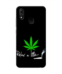 Weed Relax Quote Vivo Y91/Y93/Y95 Real 4D Back Cover