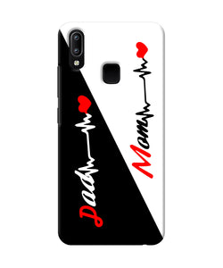Mom Dad Heart Line Vivo Y91 Y93 Y95 Back Cover Case Online at