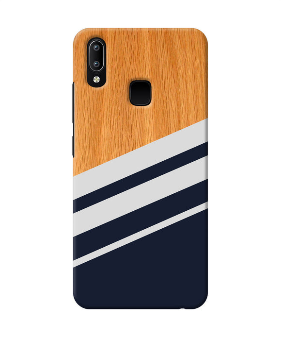 Black And White Wooden Vivo Y91 Y93 Y95 Back Cover Case Online