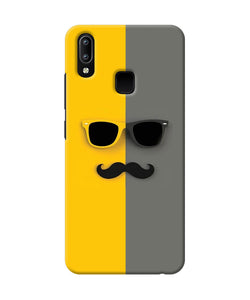 Mustache Glass Vivo Y91 / Y93 / Y95 Back Cover