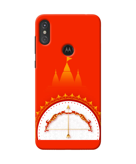 Ram Mandir Bow Arrow Moto One Power Back Cover