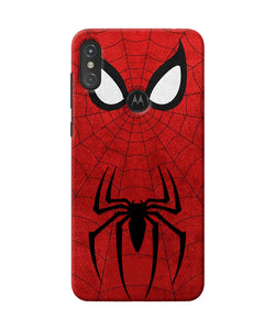 Spiderman Eyes Moto One Power Real 4D Back Cover