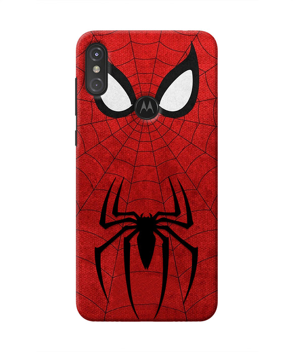 Spiderman Eyes Moto One Power Real 4D Back Cover