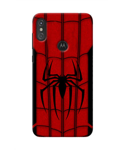 Spiderman Costume Moto One Power Real 4D Back Cover