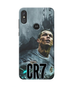 Christiano Ronaldo Grey Moto One Power Real 4D Back Cover