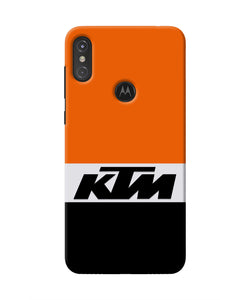 KTM Colorblock Moto One Power Real 4D Back Cover