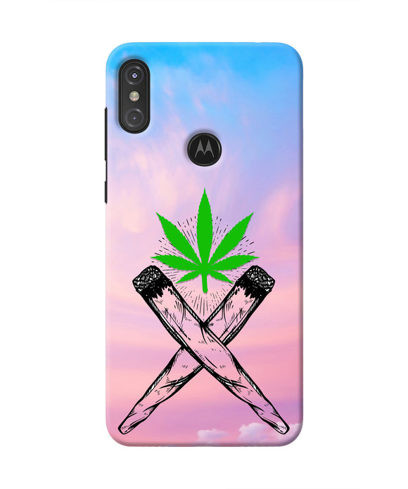 Weed Dreamy Moto One Power Real 4D Back Cover
