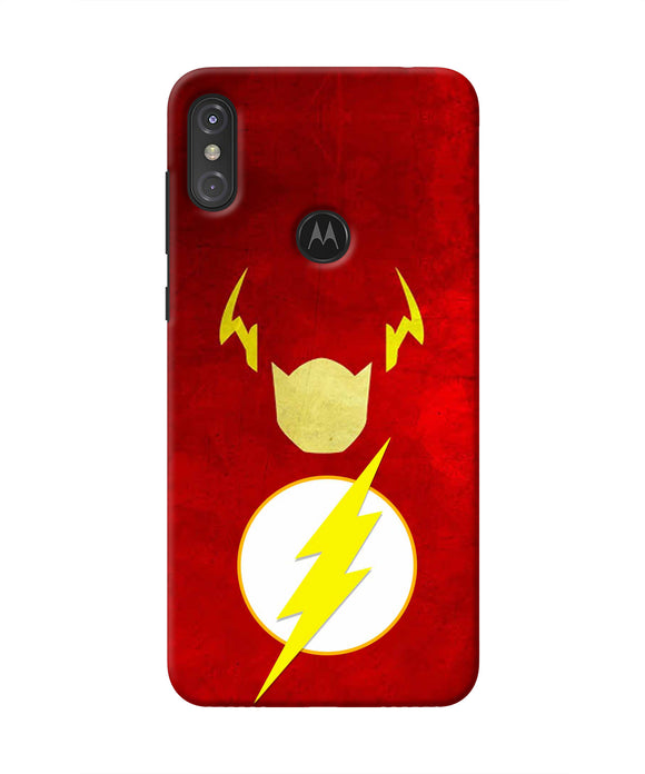 Flash Character Moto One Power Real 4D Back Cover