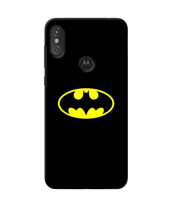Batman Last Knight Print Black Moto One Power Back Cover