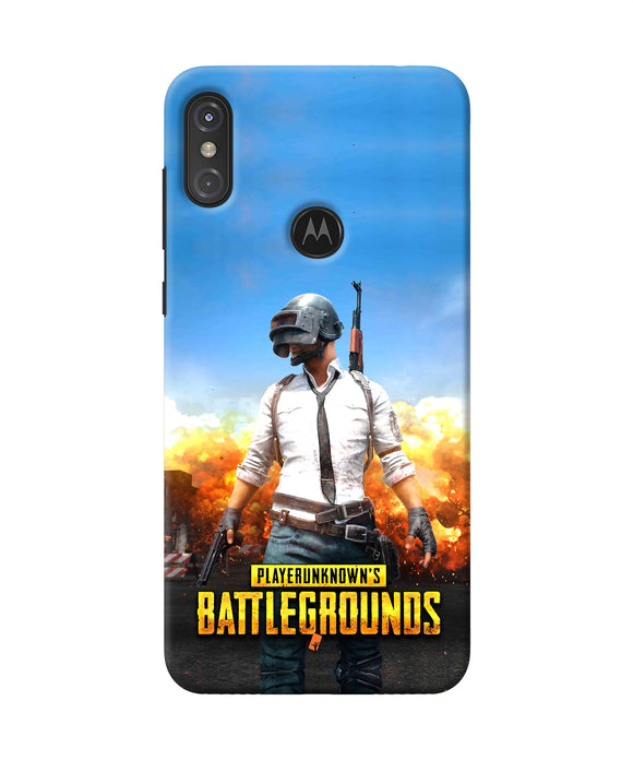 Pubg Poster Moto One Power Back Cover