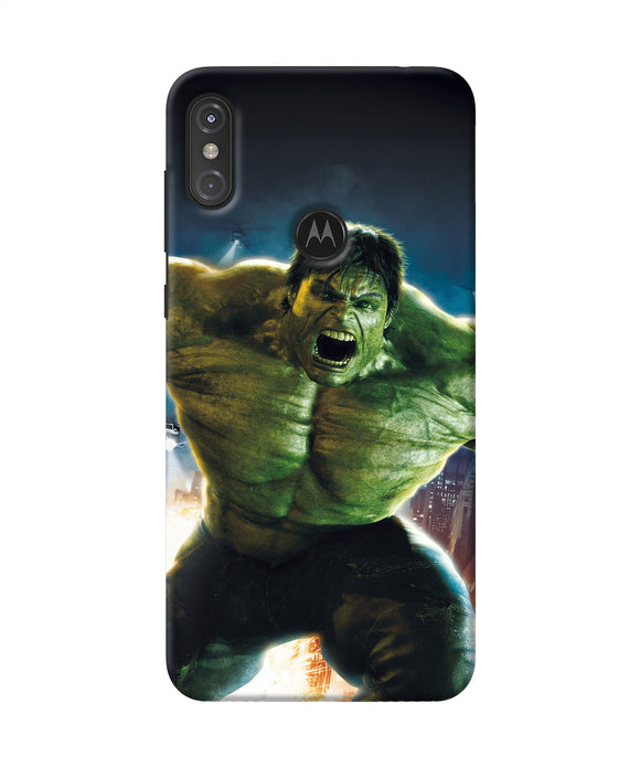 Hulk Super Hero Moto One Power Back Cover