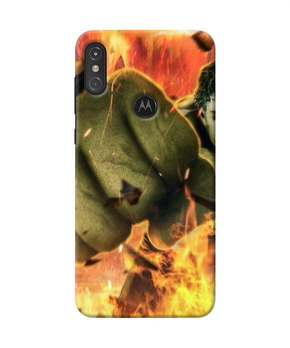 Hulk Smash Moto One Power Back Cover