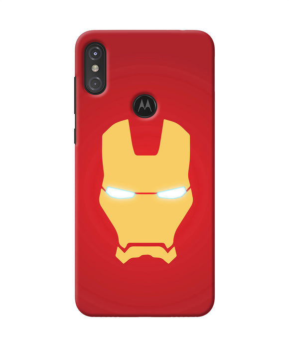 Ironman Cartoon Moto One Power Back Cover