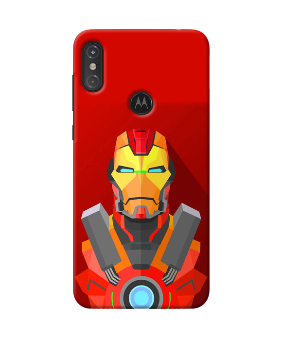 Ironman Print Moto One Power Back Cover