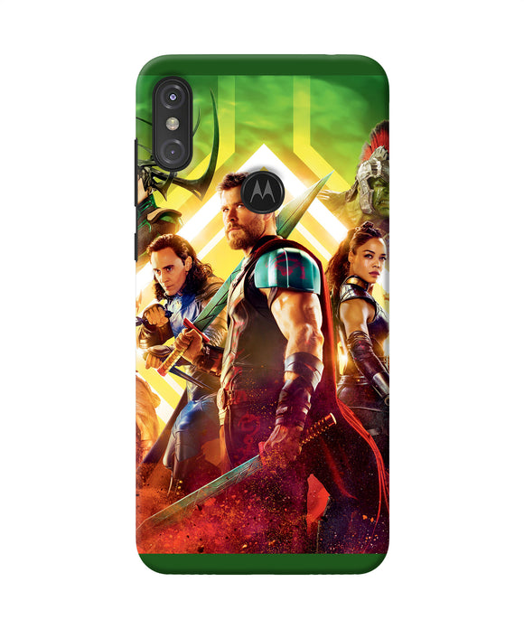 Avengers Thor Poster Moto One Power Back Cover
