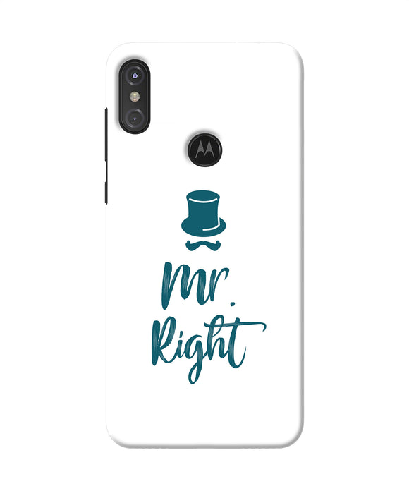 My Right Moto One Power Back Cover