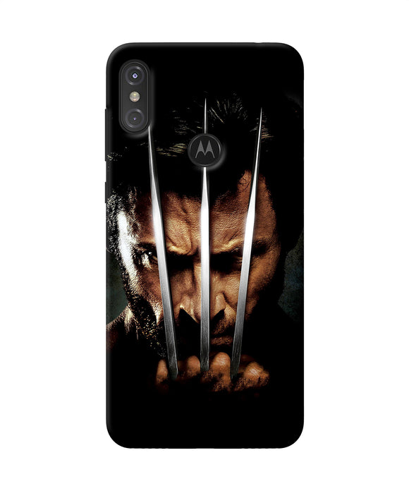 Wolverine Poster Moto One Power Back Cover