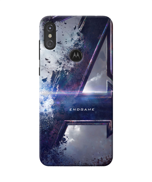 Avengers End Game Poster Moto One Power Back Cover