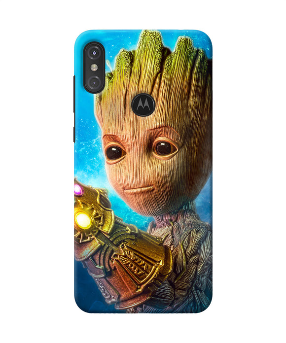 Groot Vs Thanos Moto One Power Back Cover