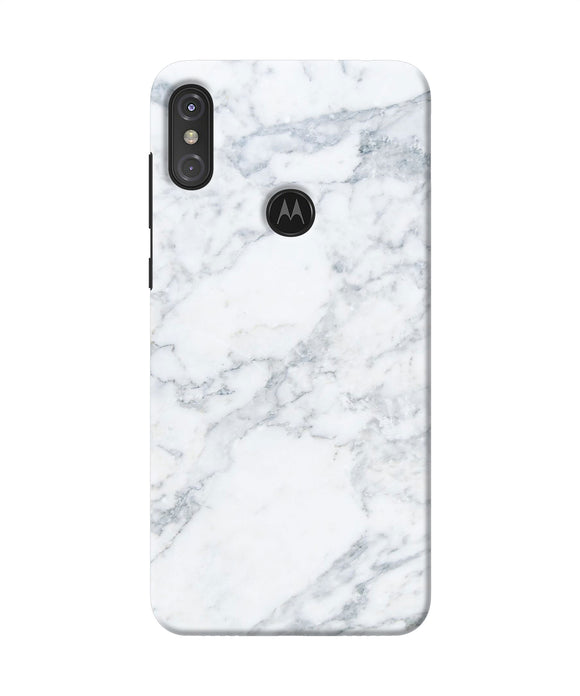 Marble Print Moto One Power Back Cover