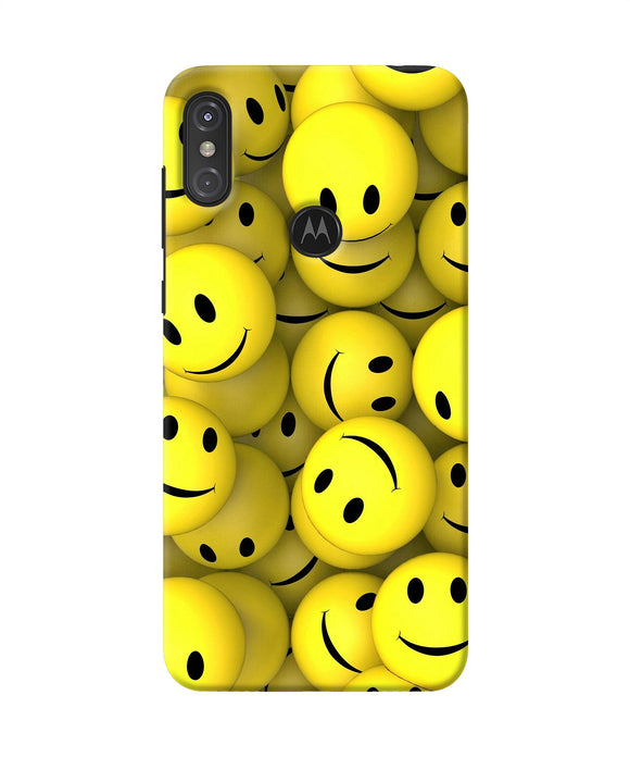 Smiley Balls Moto One Power Back Cover