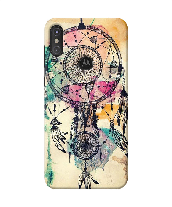 Craft Art Paint Moto One Power Back Cover