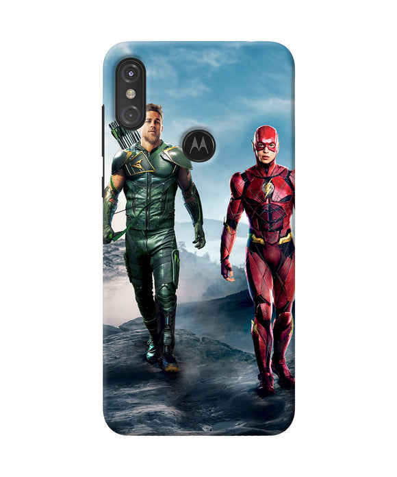 Flash Running Moto One Power Back Cover