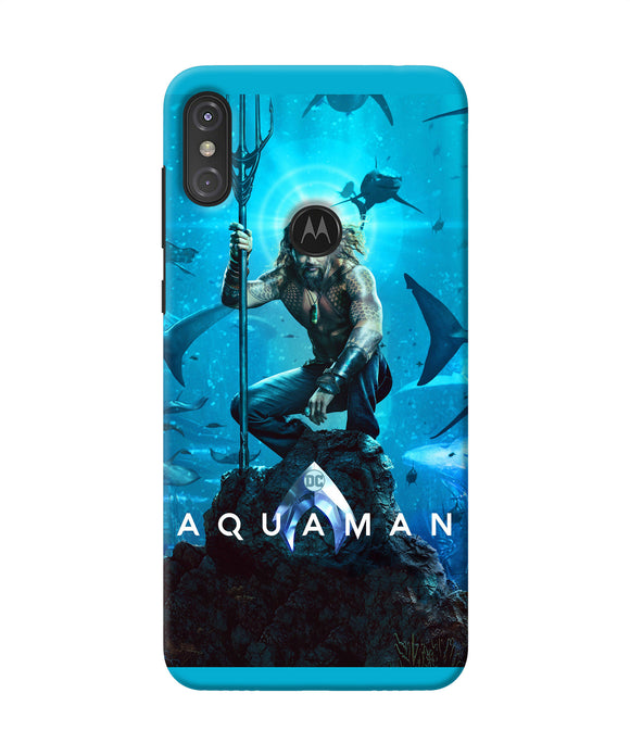 Aquaman Underwater Moto One Power Back Cover