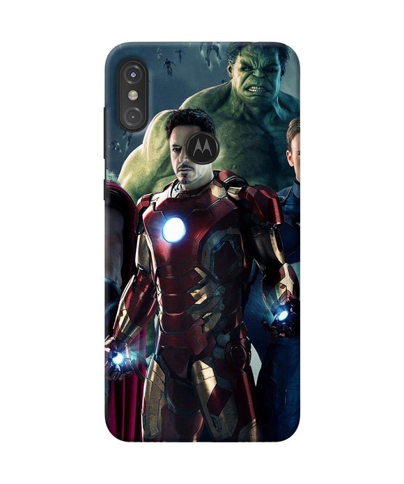 Ironman Hulk Space Moto One Power Back Cover