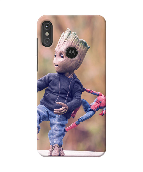 Groot Fashion Moto One Power Back Cover