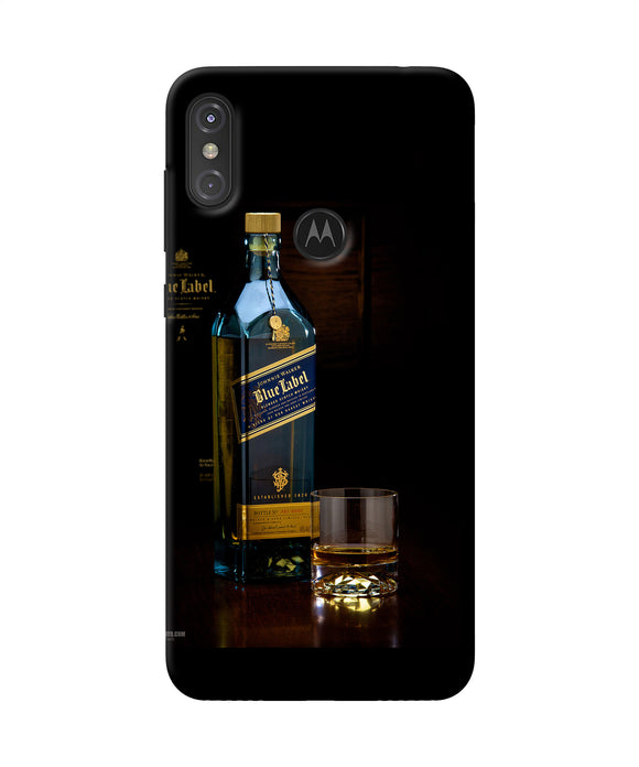 Blue Lable Scotch Moto One Power Back Cover