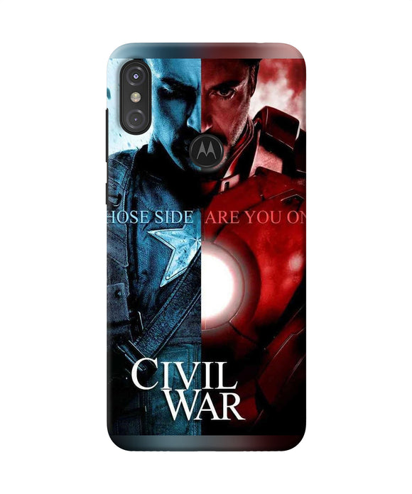 Civil War Moto One Power Back Cover