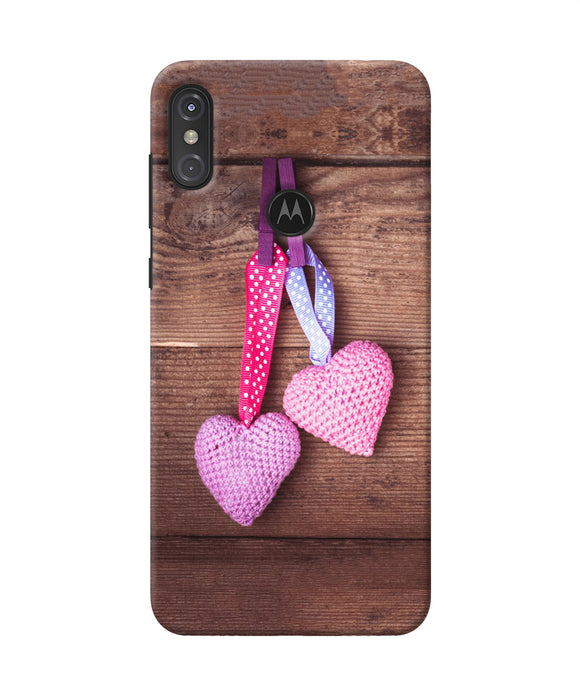 Two Gift Hearts Moto One Power Back Cover