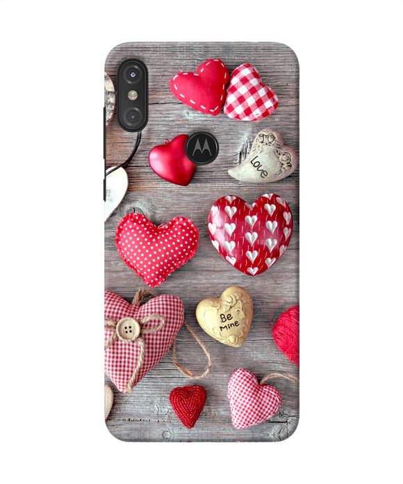 Heart Gifts Moto One Power Back Cover