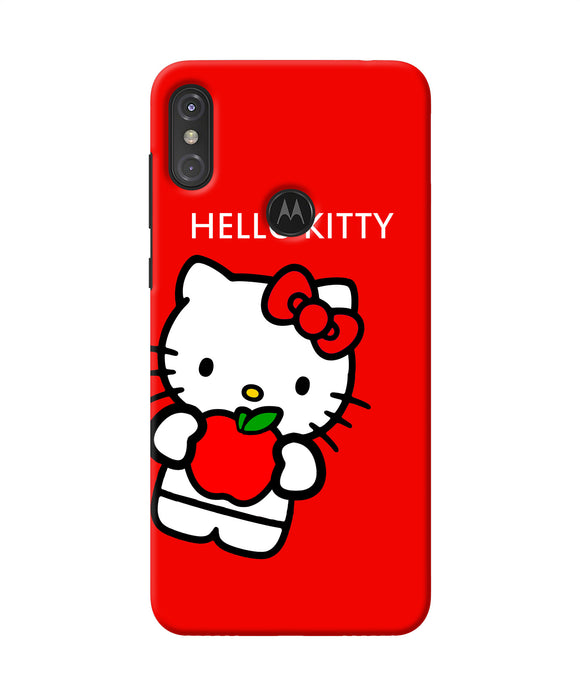 Hello Kitty Red Moto One Power Back Cover