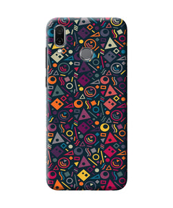 Geometric Abstract Honor Play Back Cover