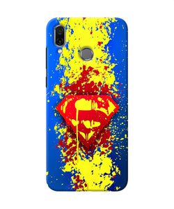 Superman Logo Honor Play Back Cover