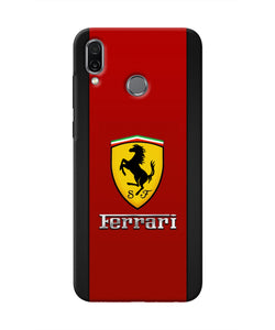 Ferrari Abstract Red Honor Play Real 4D Back Cover