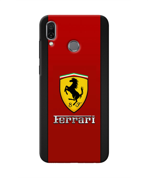 Ferrari Abstract Red Honor Play Real 4D Back Cover