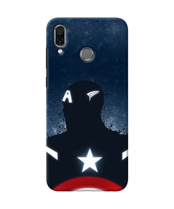 Captain america Shield Honor Play Real 4D Back Cover