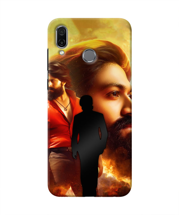 Rocky Bhai Walk Honor Play Real 4D Back Cover