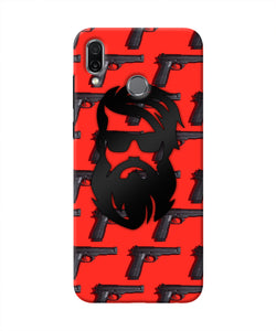 Rocky Bhai Beard Look Honor Play Real 4D Back Cover