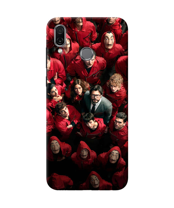 Money Heist Professor with Hostages Honor Play Back Cover