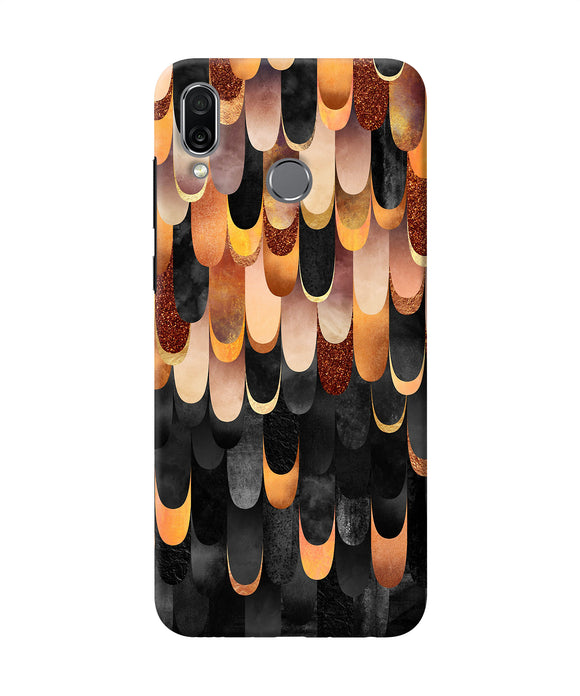 Abstract Wooden Rug Honor Play Back Cover